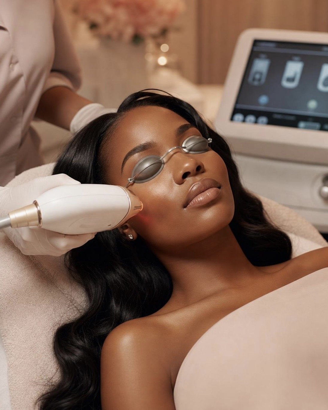 Skin laser rejuvenation treatment at Aura by Laura NYC